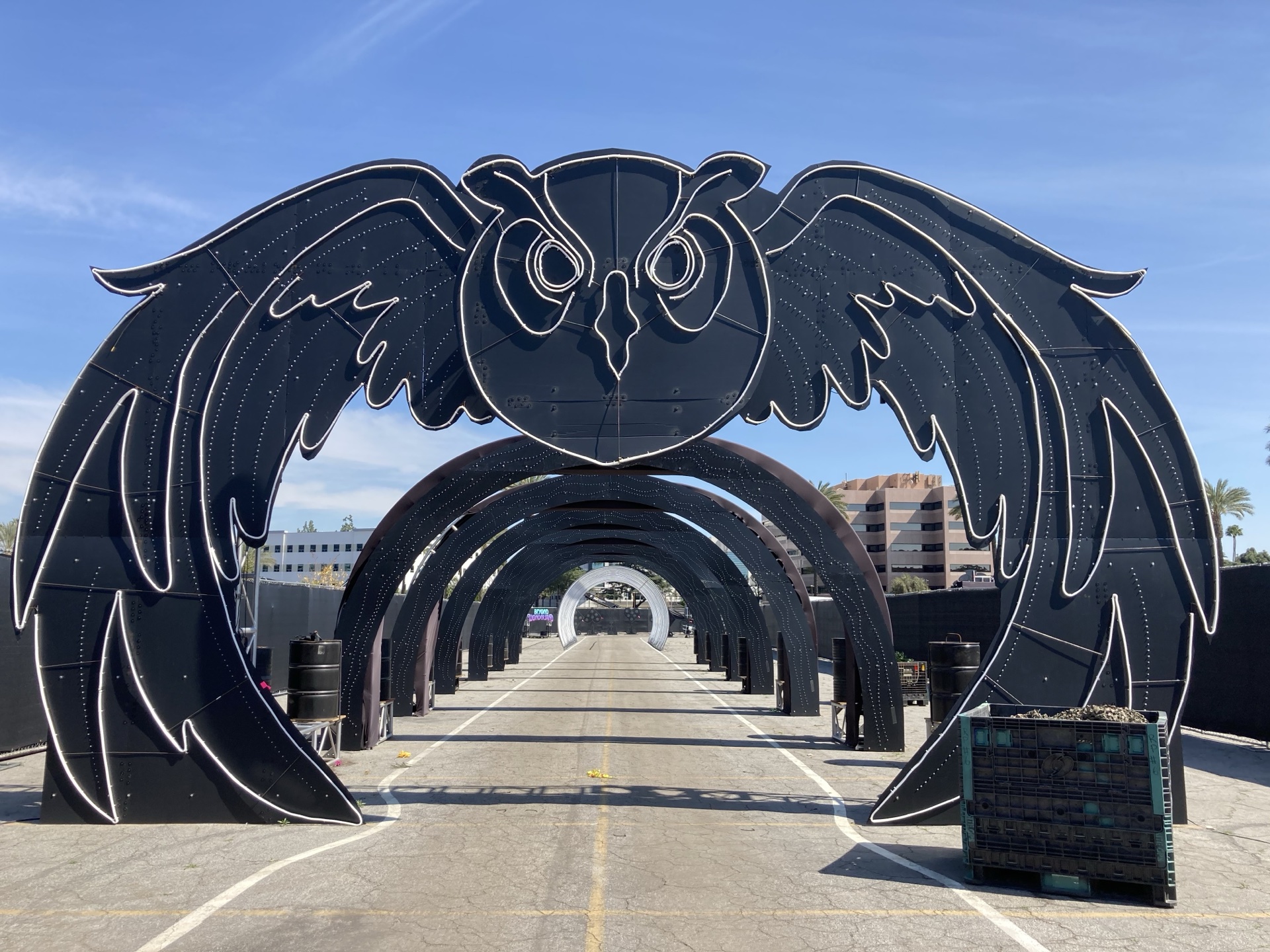 Owl Guards for Insomniac Events · EDC Zone